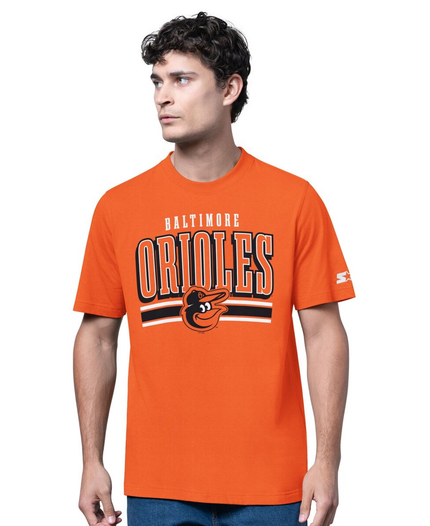 Men's 2-Pack Heather Gray/Orange Baltimore Orioles Long Sleeve Short Sleeve T-Shirt Set