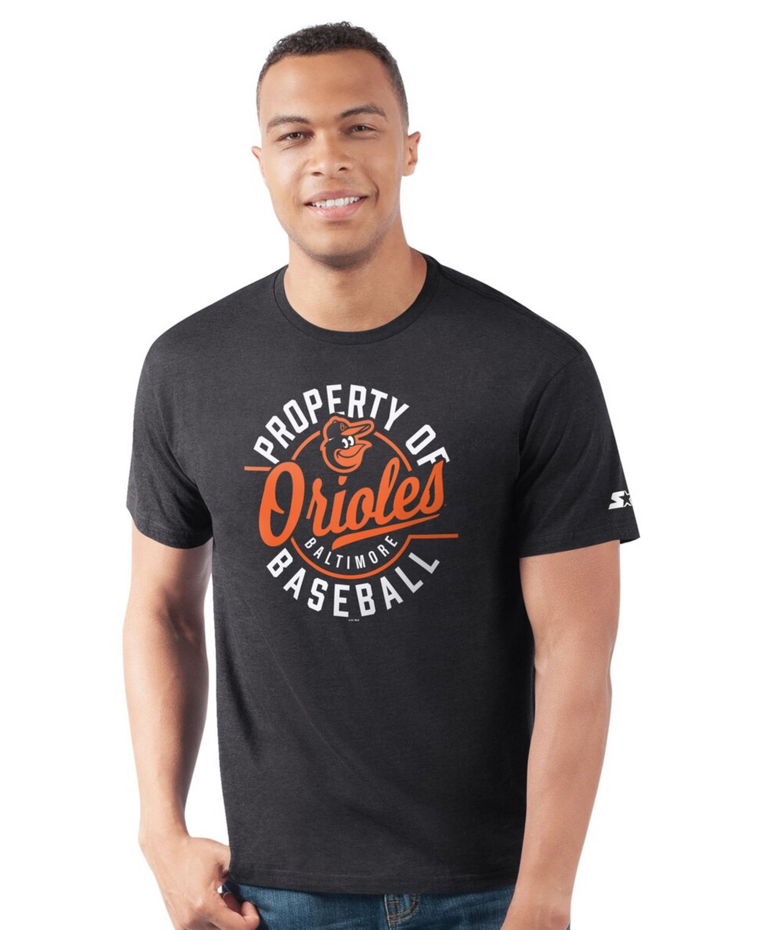 Men's Black Baltimore Orioles Prime Time Property Of T-Shirt