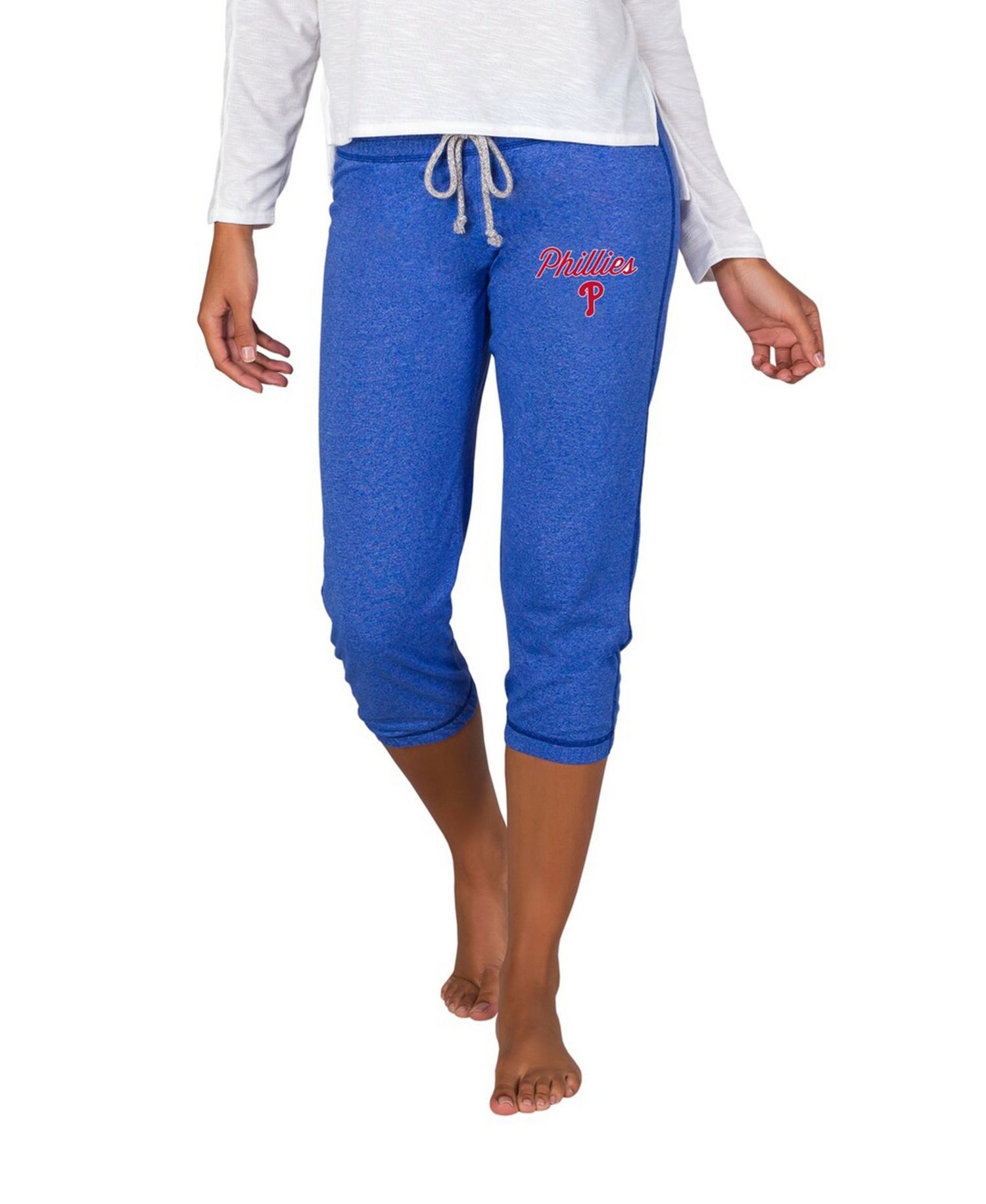 Women's Royal Philadelphia Phillies Quest Knit Capri Pants