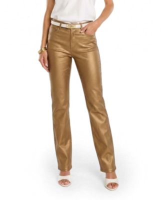 Women's Aria Coated Flare Jean