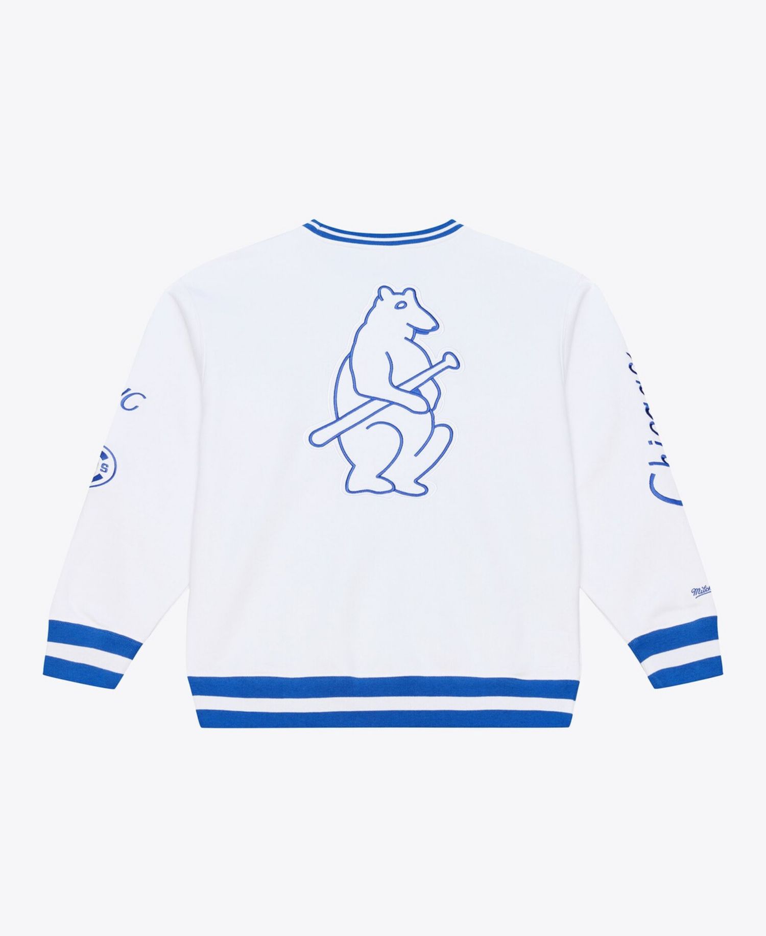 Men's White Chicago Cubs Arctic Fleece Sweatshirt