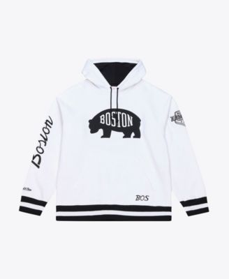 Men's White Boston Bruins Arctic Fleece Hoodie