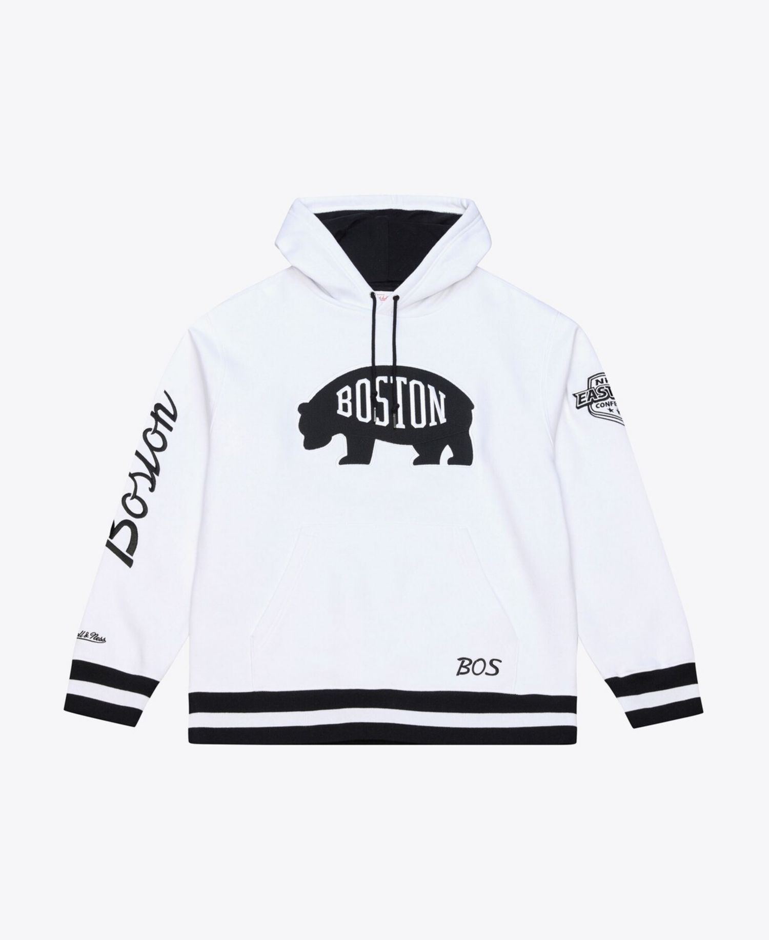 Men's White Boston Bruins Arctic Fleece Hoodie