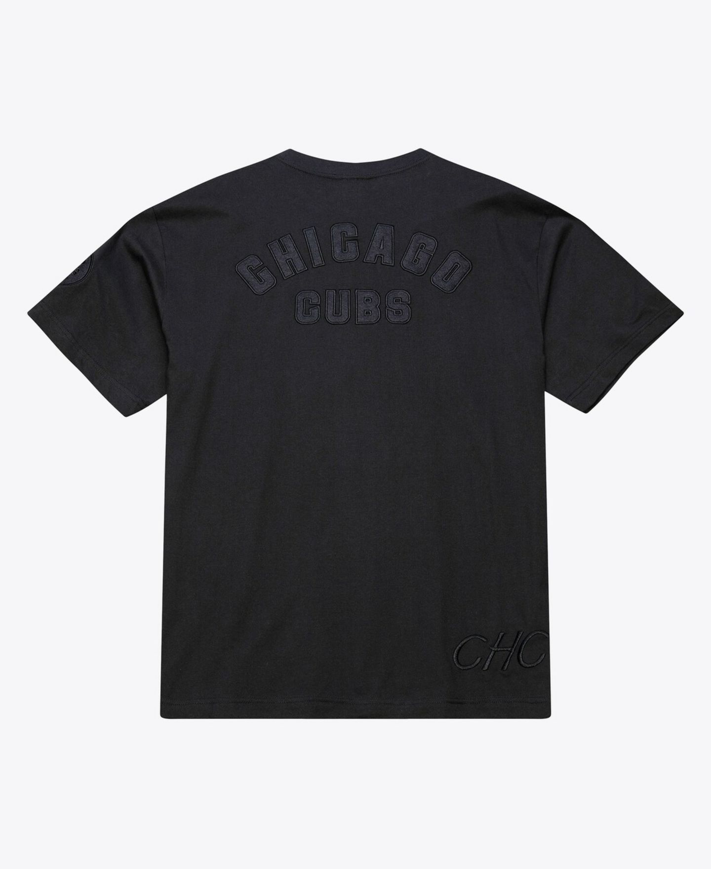 Мужская футболка Mitchell & Ness Black Chicago Cubs Cooperstown Collection Phantom — фото 2