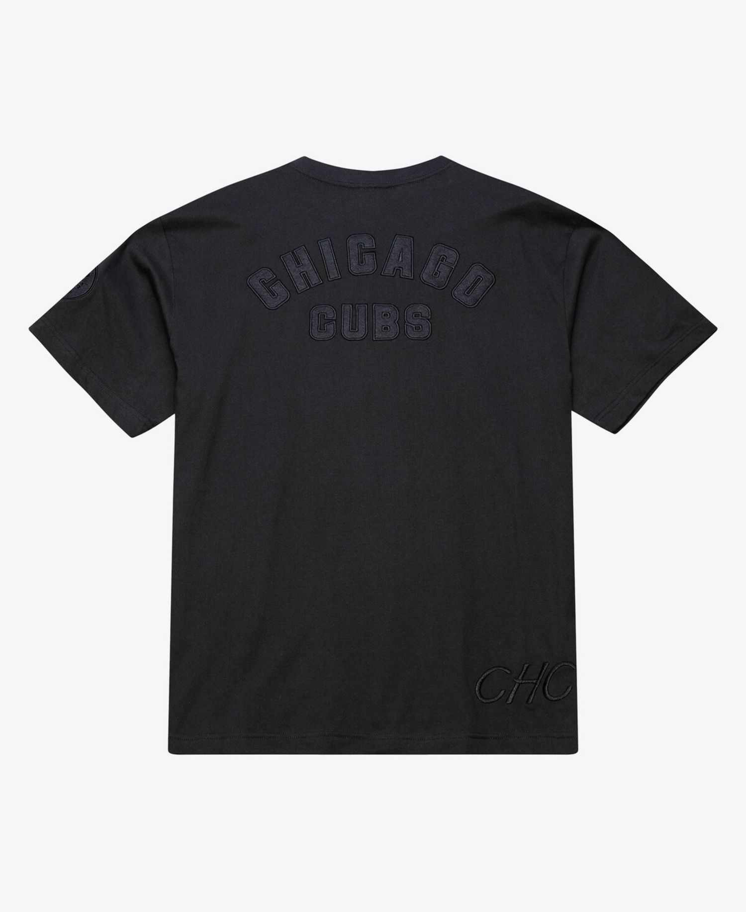 Men's Black Chicago Cubs Cooperstown Collection Phantom T-Shirt