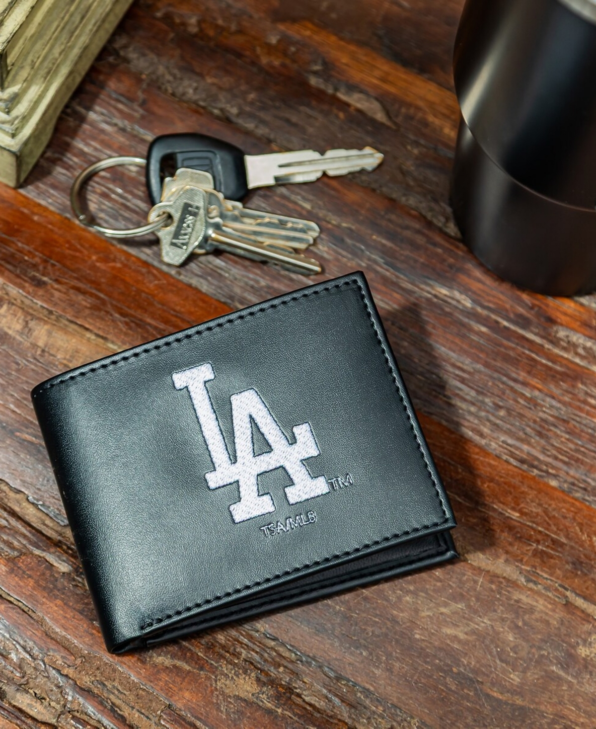 Evergreen Enterprises Los Angeles Dodgers Synthetic Leather Embroidered Bifold Wallet