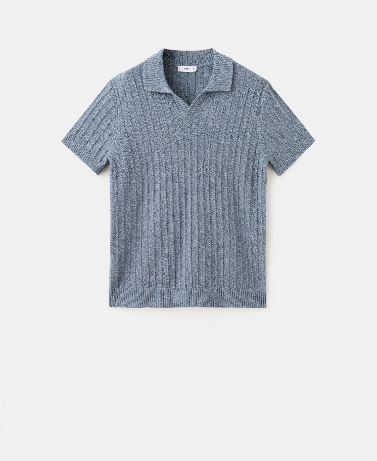 Men's Cotton Fine-Knit Polo Shirt