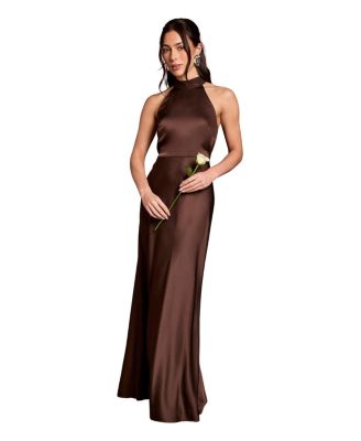 Women's Halter Neck Maxi Dress