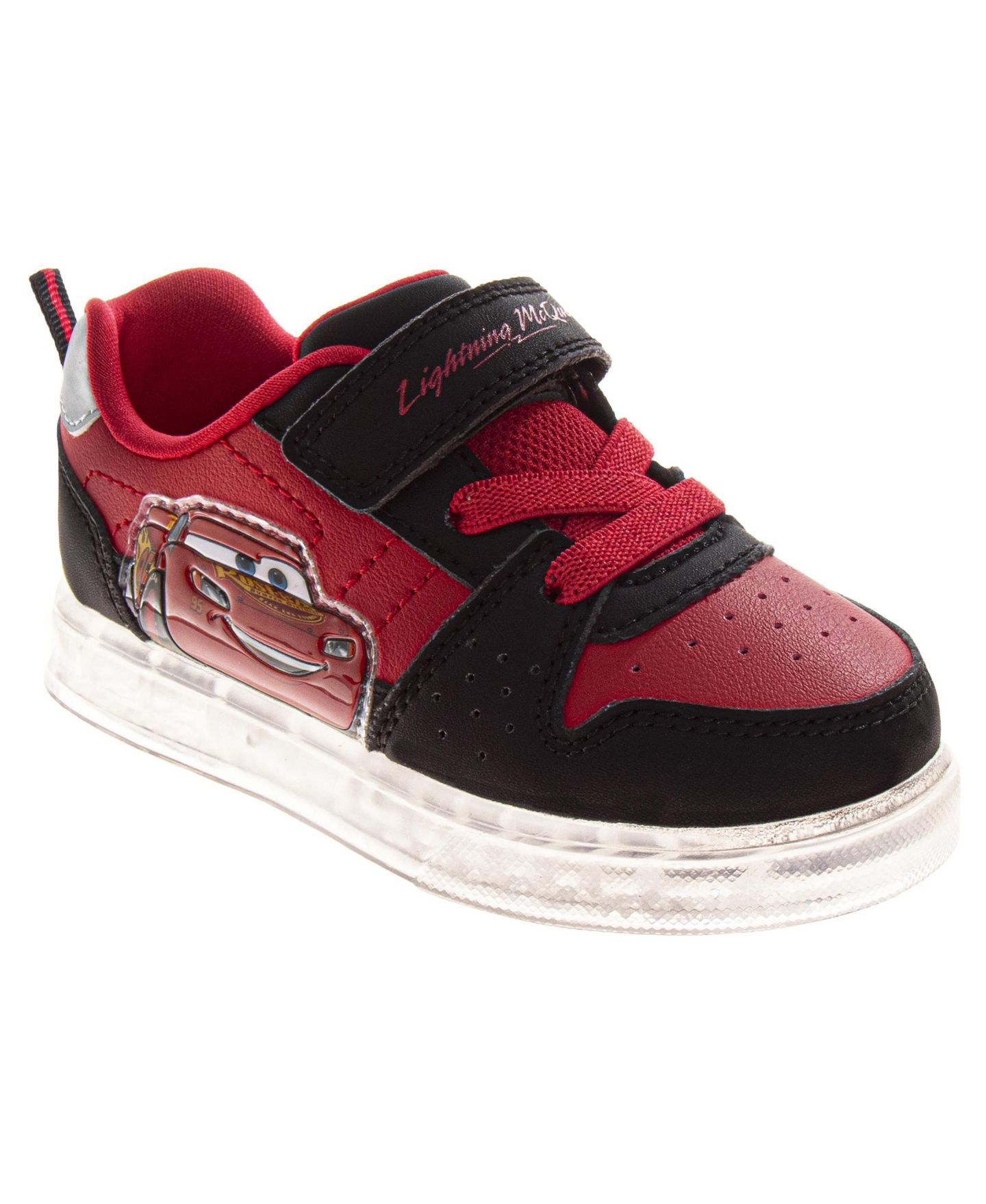 Кроссовки Disney Comfortable Casuals Sneaker для мальчиков-малышей, цвет: Красный чёрный — фото 1