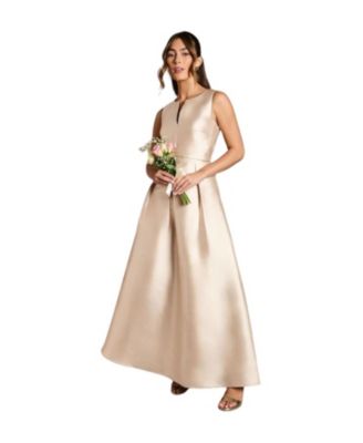 Women's Fit And Flare Sleeveless Dress
