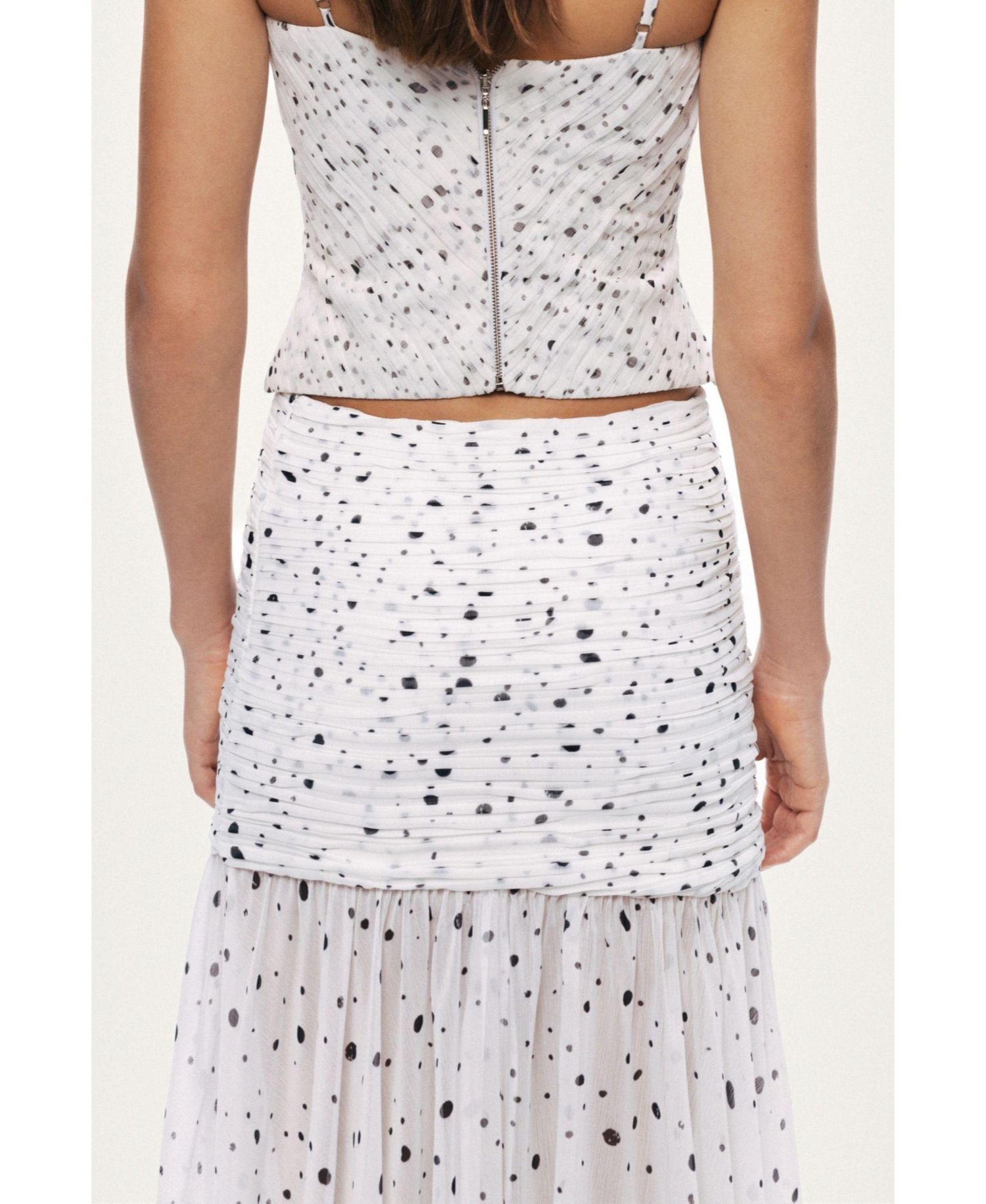 Women's Printed Slit-Detail Maxi Skirt