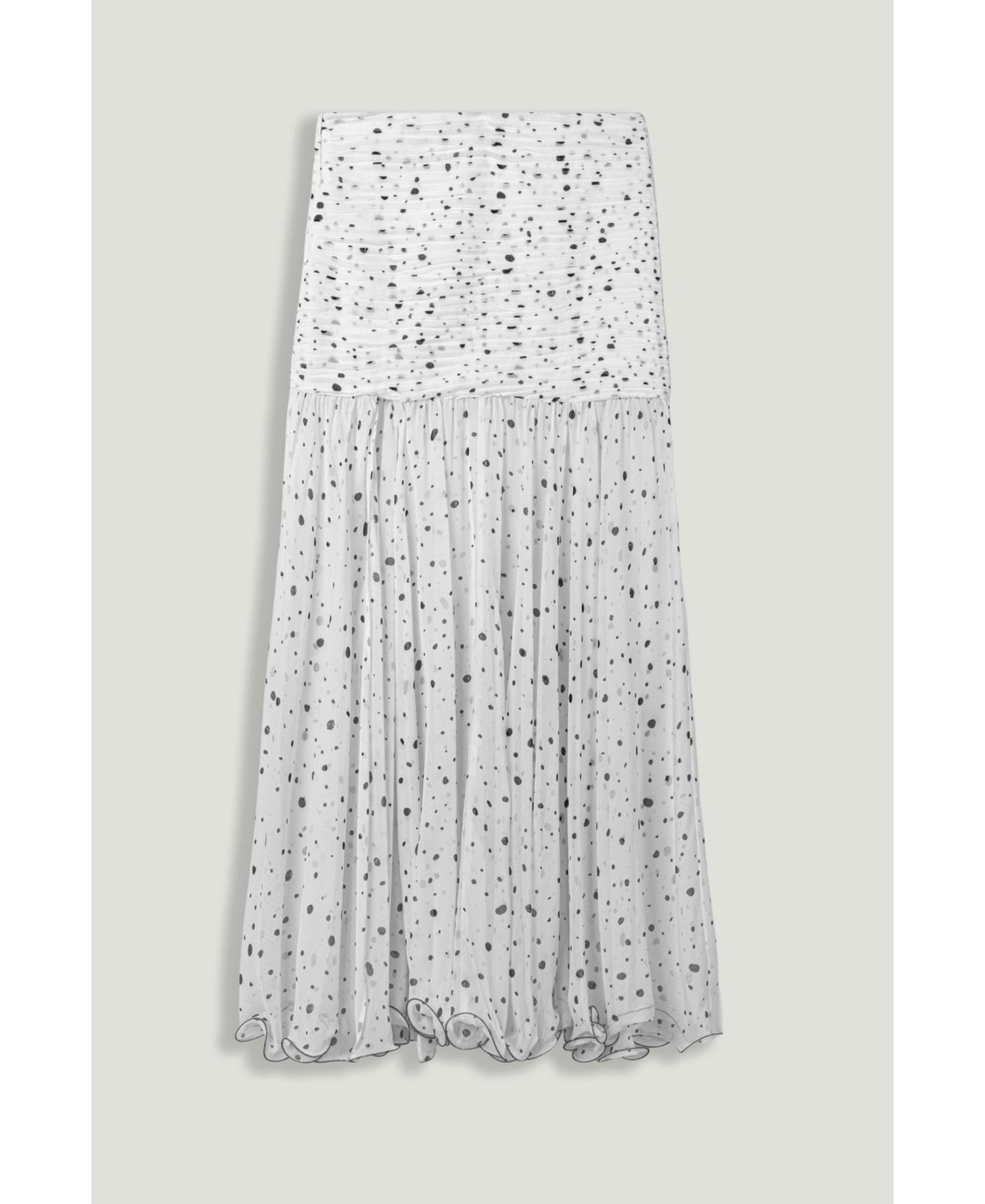 Women's Printed Slit-Detail Maxi Skirt