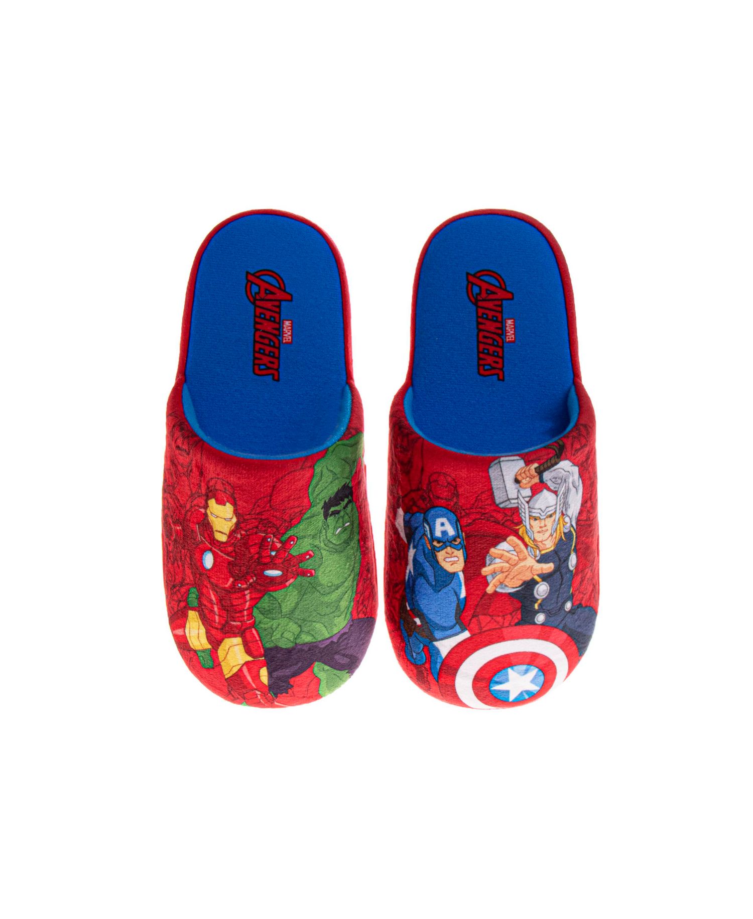 Avengers Kids' Slippers Cozy, Plush, and Fun House Footwear