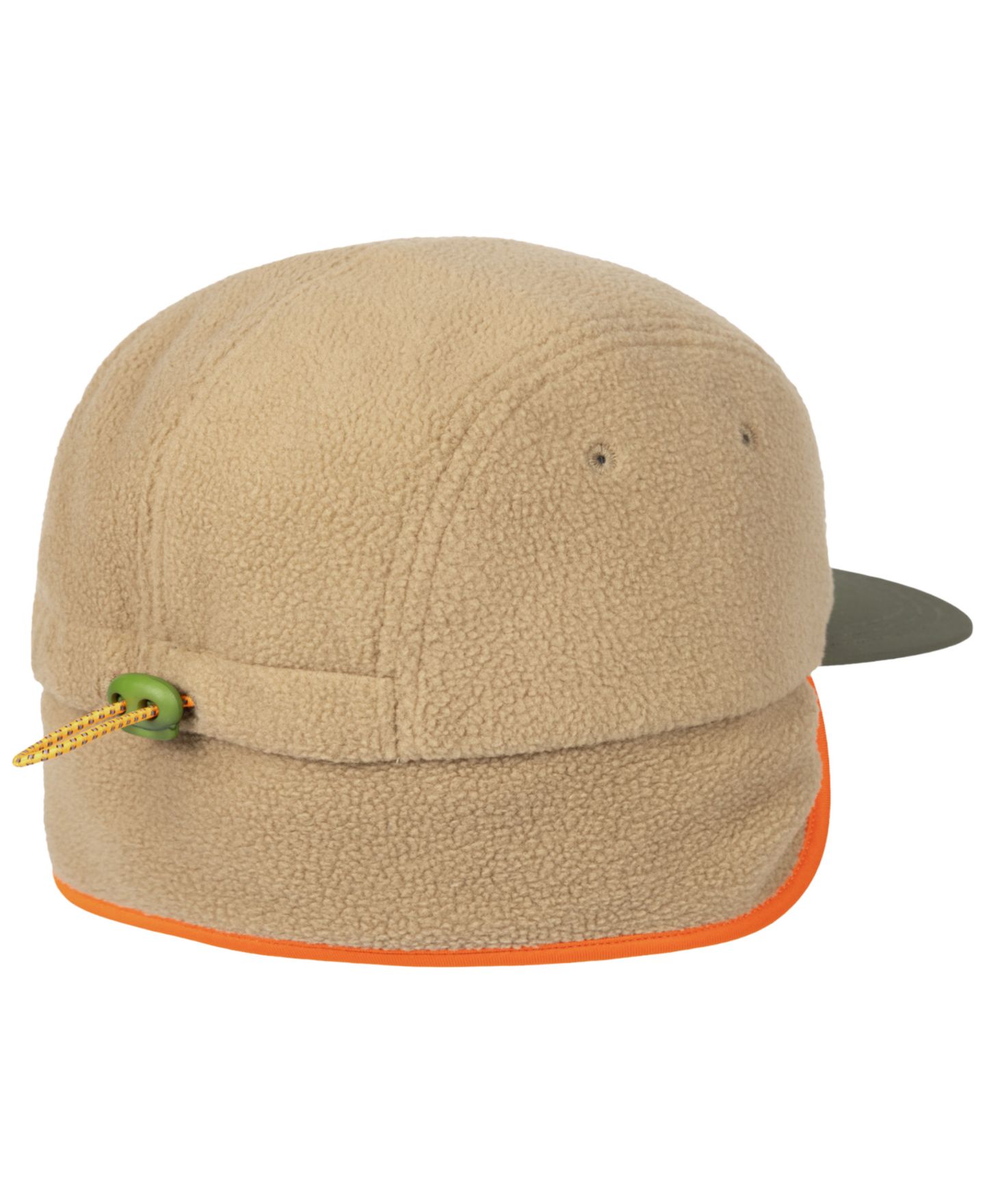 Мужской головной убор Polo Ralph Lauren Color-Block Fleece Hat, цвет: Оливковый разноцветный — фото 2
