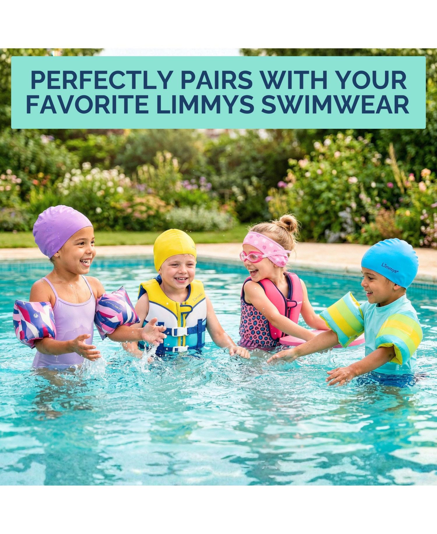 Swim Vest for Toddlers and Kids - CE-Certified Foam Panel Swimming Aid, Award-Winning Design, YKK Zip, Soft Neoprene Comfort