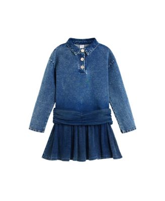 Girls' 3- 14 Polo knit dress