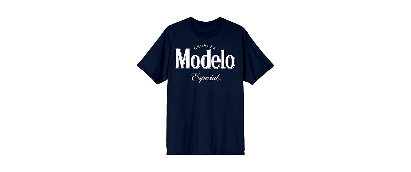 Мужская футболка Modelo Especial Logo Crew Neck, цвет: Синий — фото 4