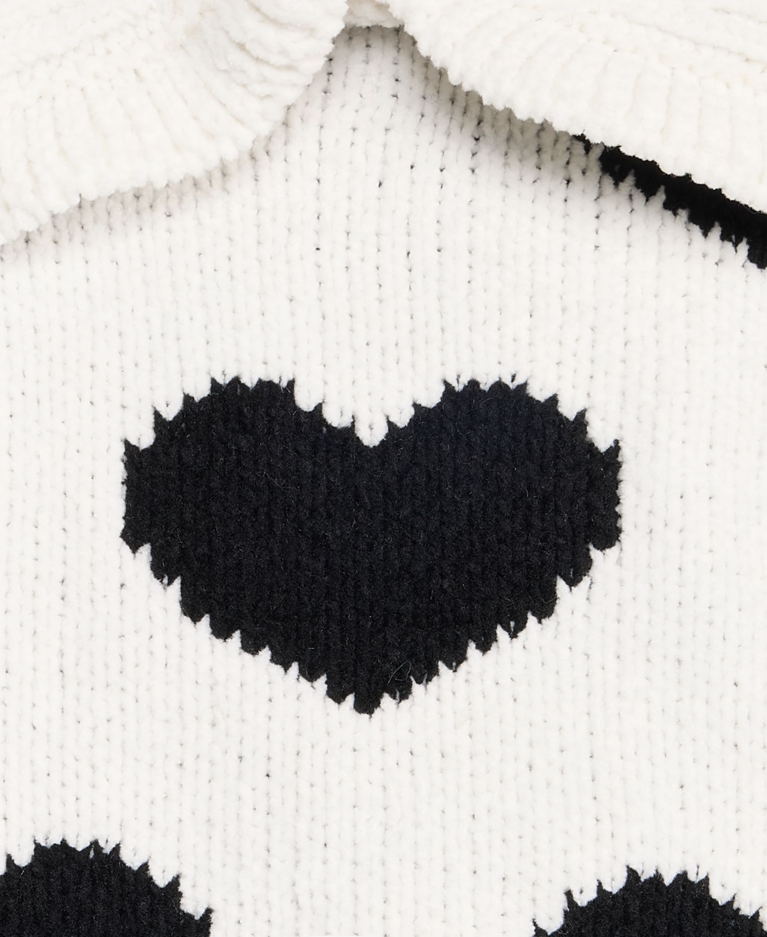 Baby Girls' 3M-24M Collared Hearts Sweater & Pants, 2-Piece Set