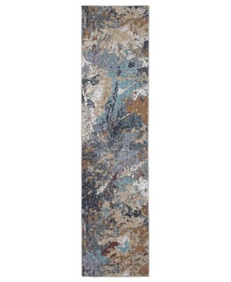 Sumter Washable SUM13 2'x8' Runner Area Rug