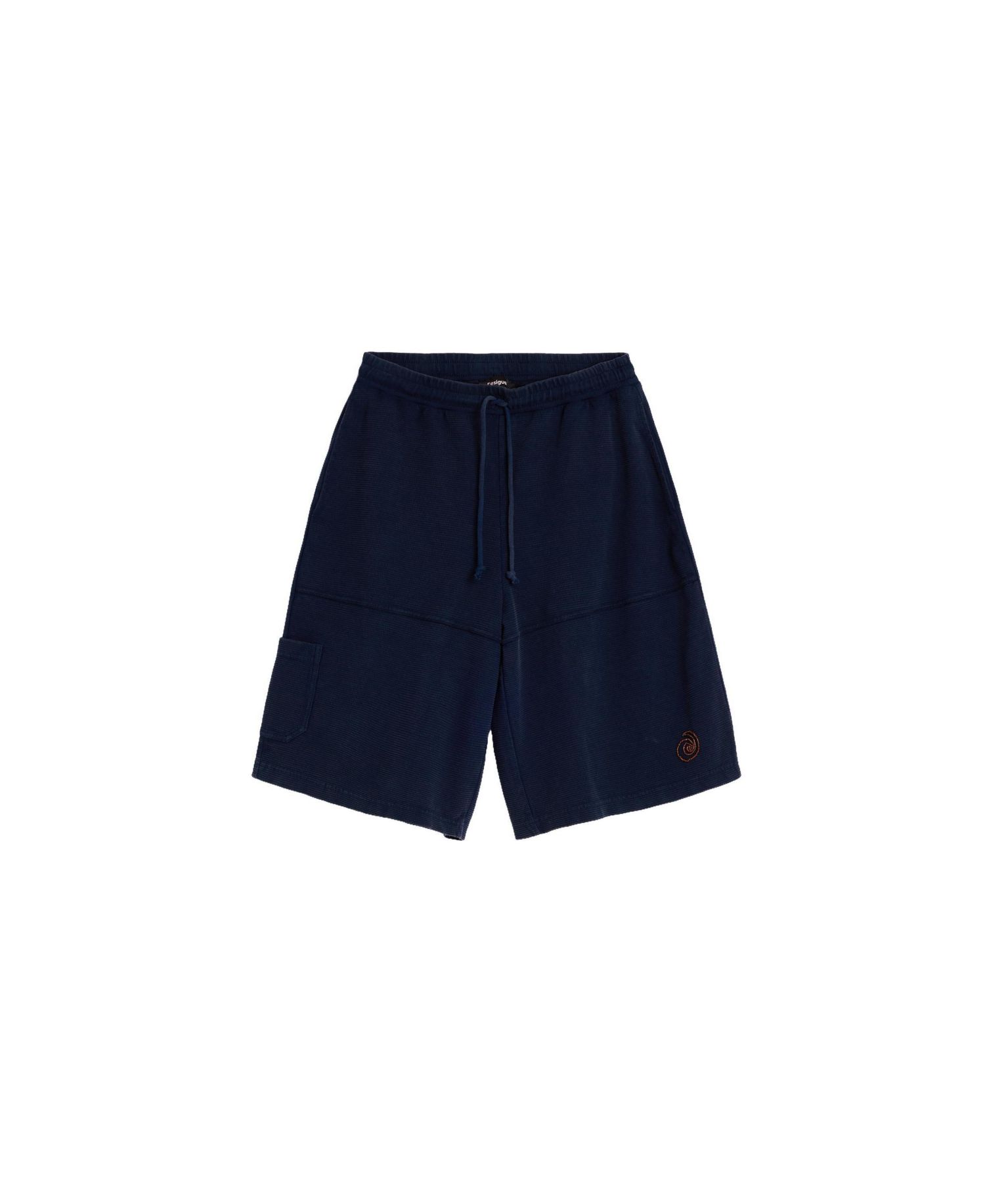 Men's Plain knit bermuda shorts