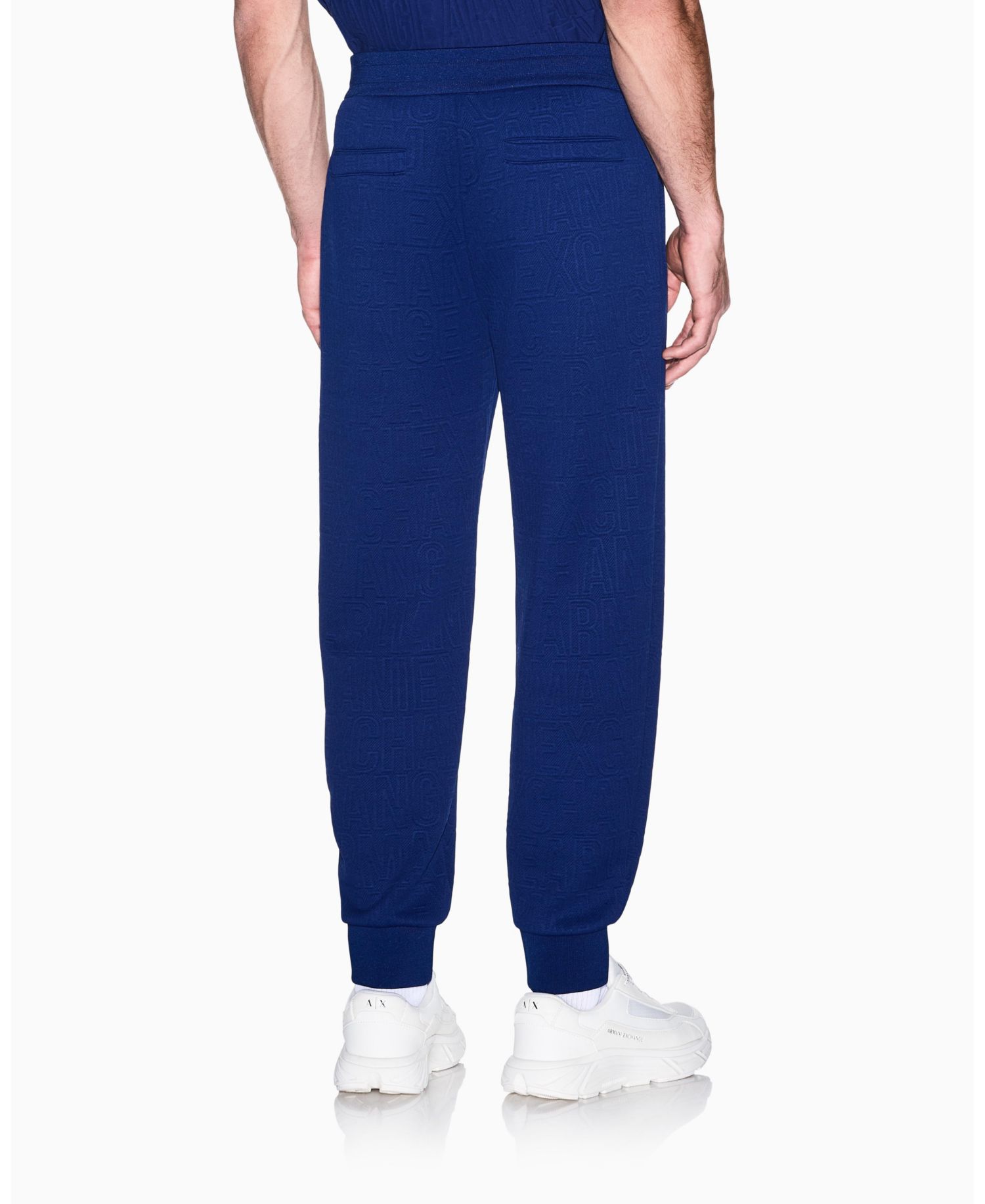 Men's Jacquard All Over Logo Jogger