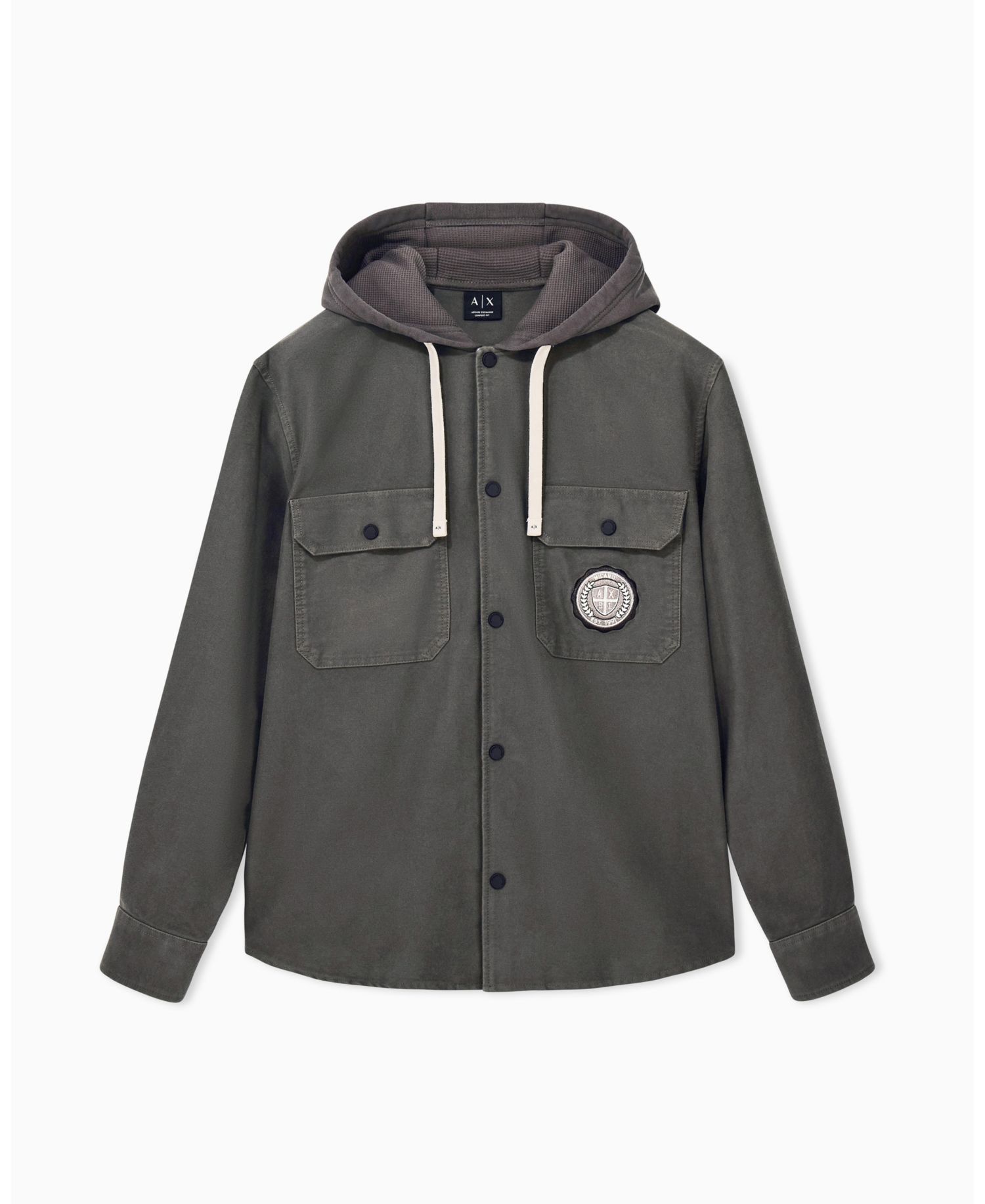 Men's Crossover Hooded Jacket
