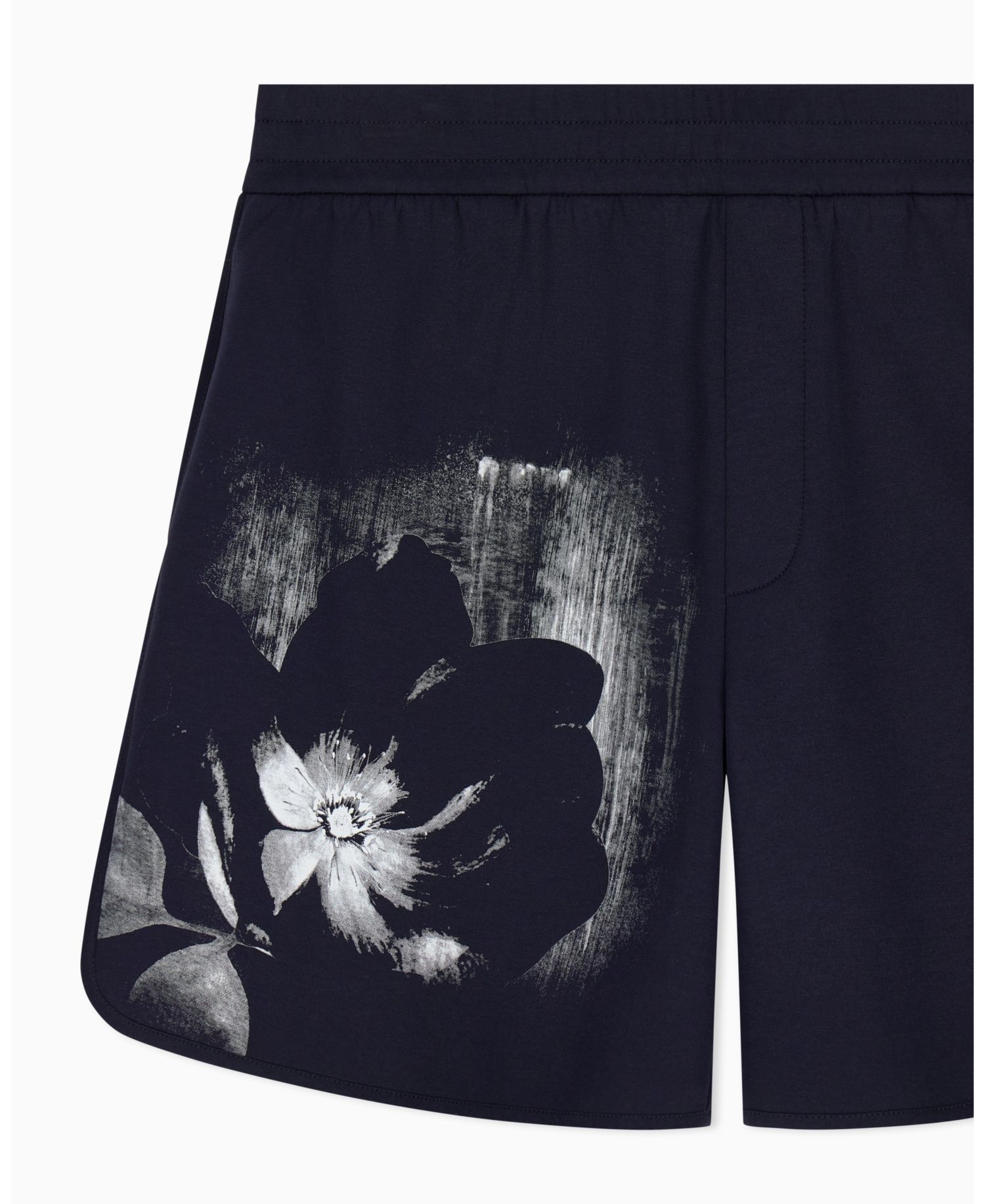 Men's Exposed Flower Fleece Shorts