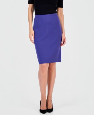 Women's Crepe Pencil Skirt