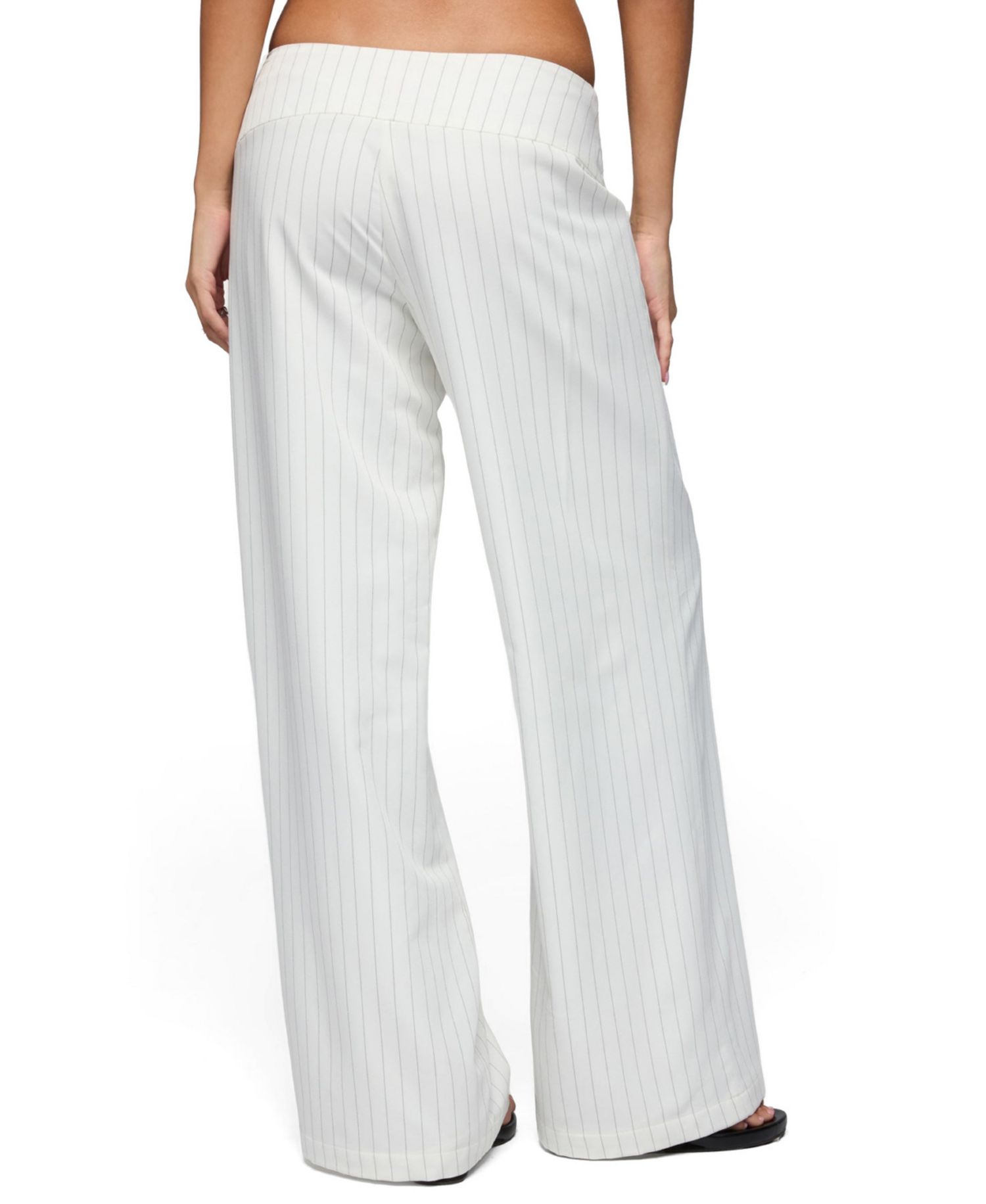 Women's Parker Pinstripe Tie Belt Pants