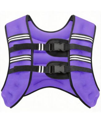 Weighted Vest Adjustable Straps Reflective Strength Training
