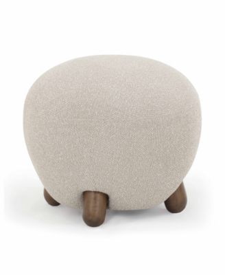 Pucker 16.5" Boucle Ottoman
