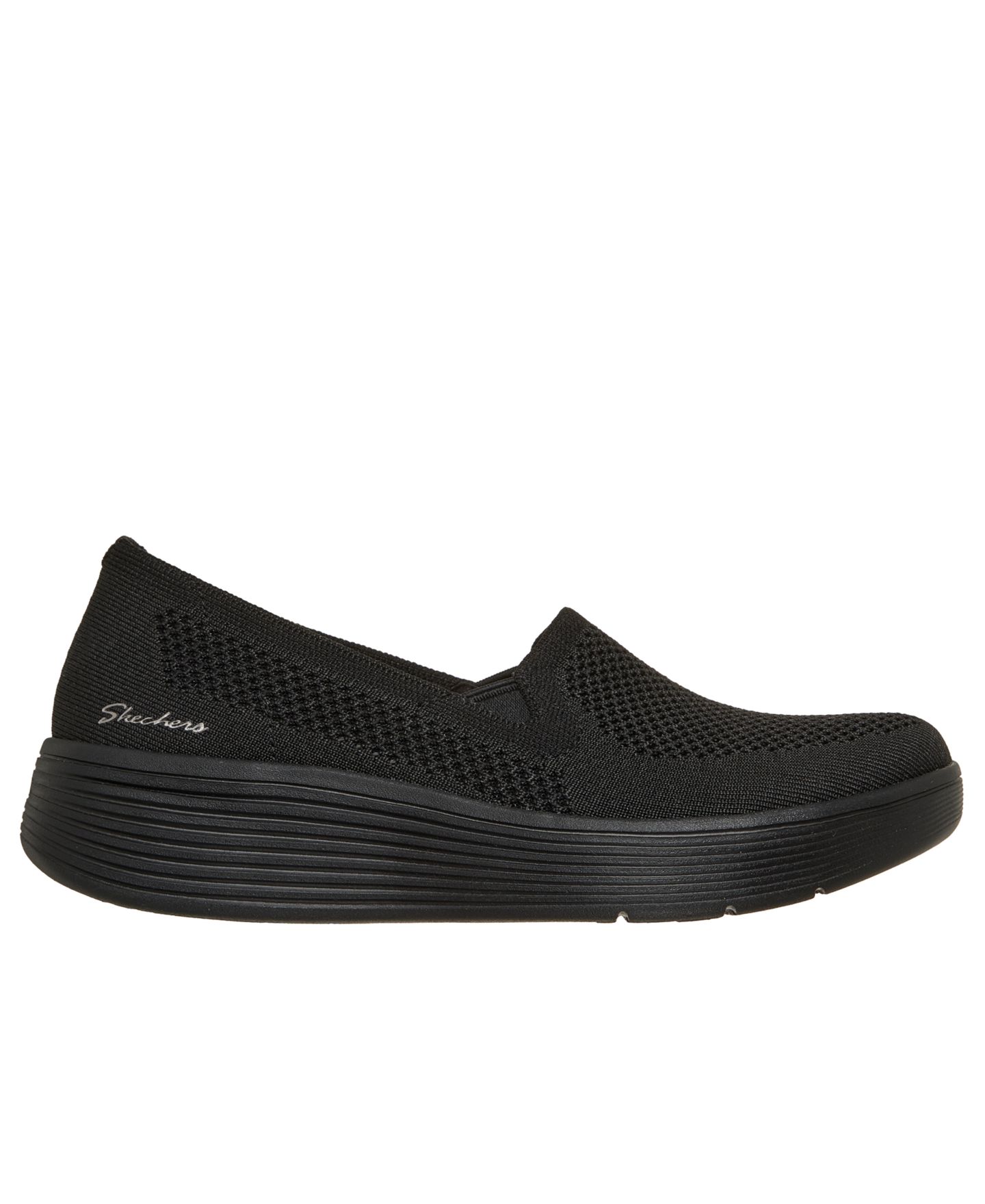Женские кроссовки Skechers Arch Fit Laguna - Adore Her Walking, цвет: Чёрный — фото 2