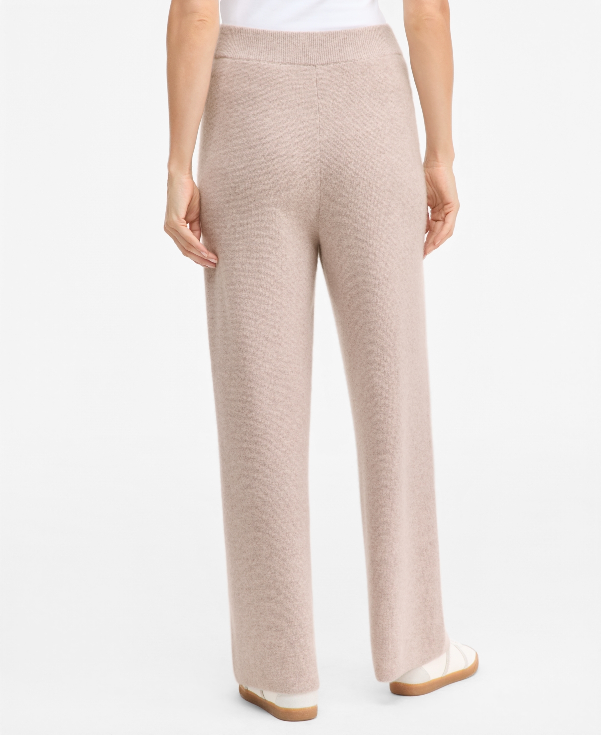 Charter Club Women's 100% Cashmere High-Rise Flare-Leg Pull-On Pants, 28" Inseam, Macy's Exclusive