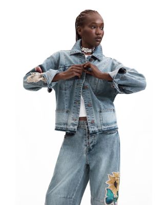 Women's Embroidered denim jacket