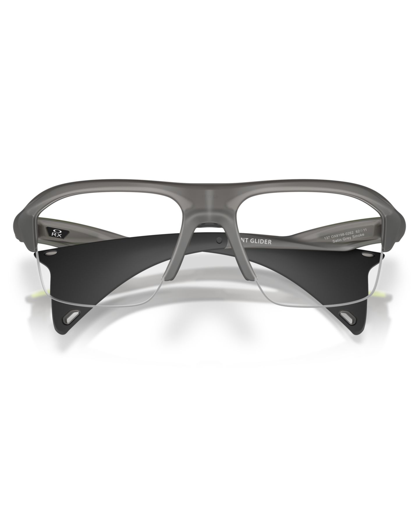 Очки Oakley Unisex Stunt Glider Eyeglasses, OX8198, цвет: Атласный серый дымчатый — фото 5