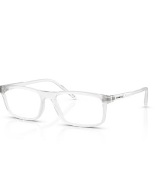 Arnette Men's Dark Voyager Eyeglasses, AN7194 - Matte Crystal