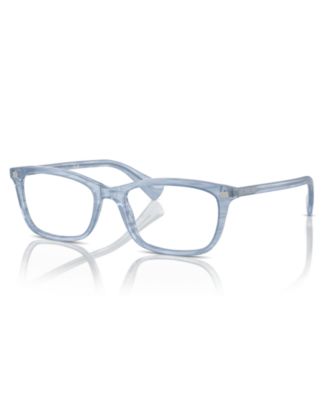 Ralph by Ralph Lauren Women's Eyeglasses, RA7089 - Shiny Striped Blue