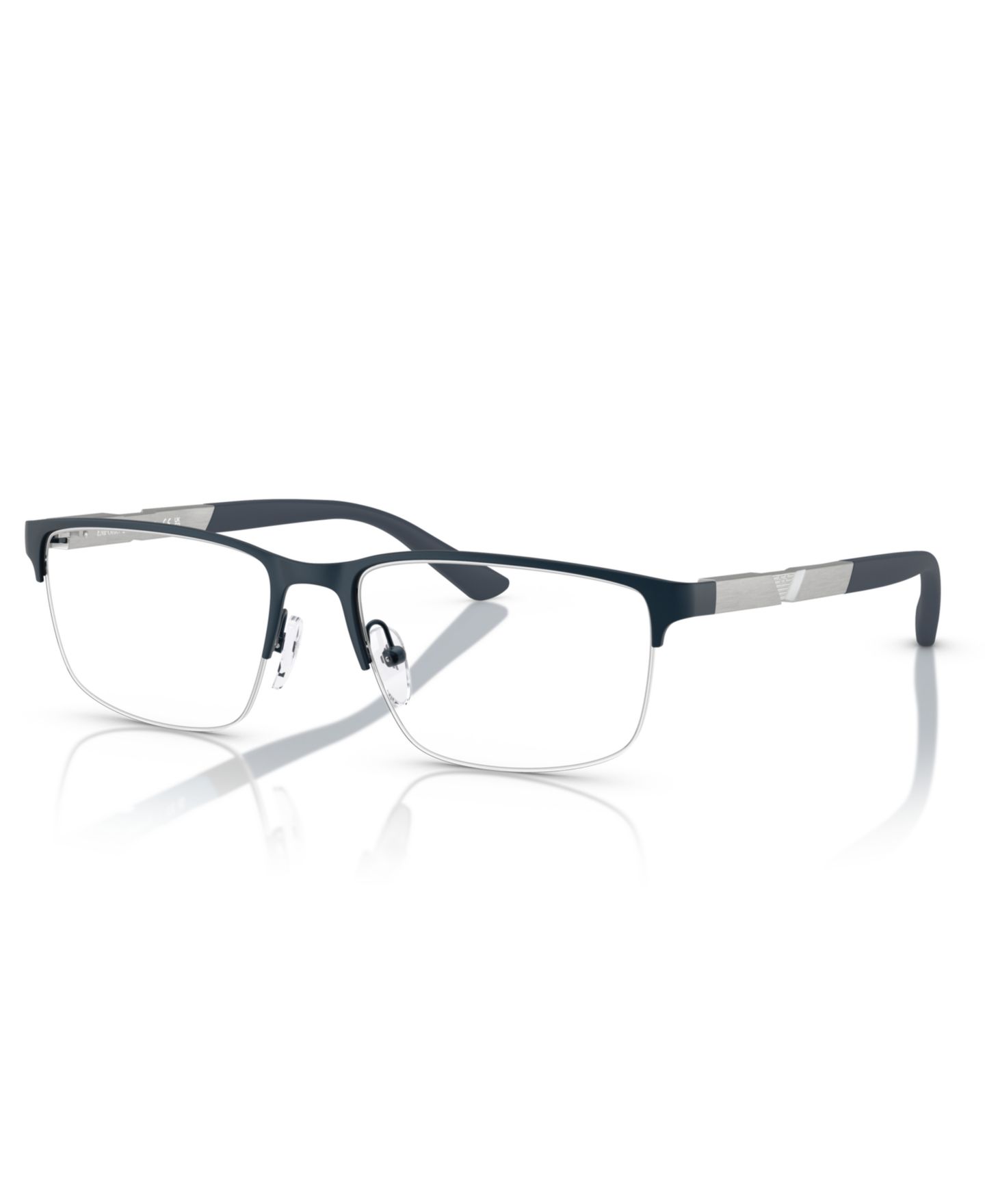 Мужские очки Emporio Armani Eyeglasses, EA1164, цвет: Матовый синий — фото 1