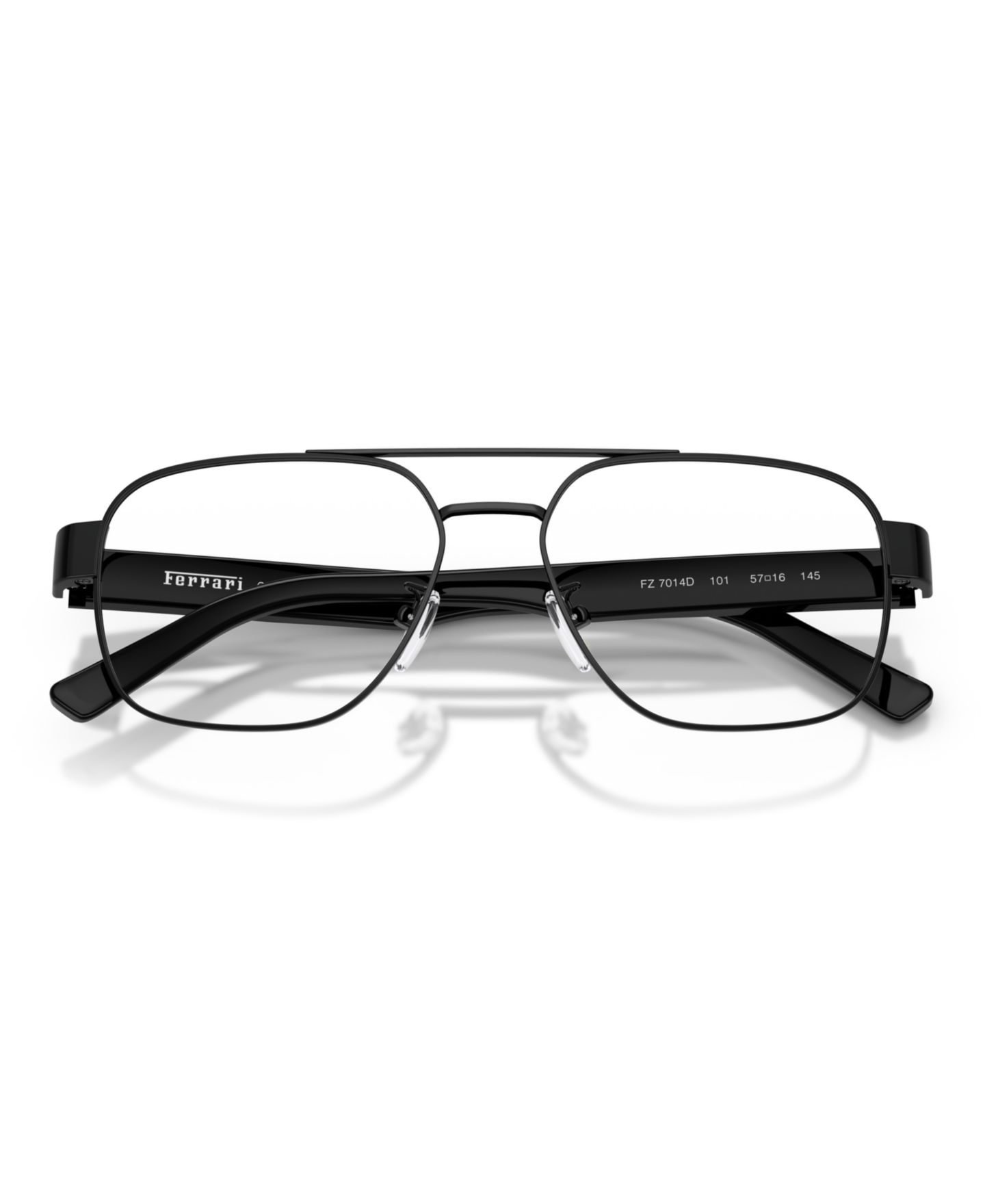 Мужские очки Scuderia Ferrari Eyeglasses, FZ7014D, цвет: Чёрный блестящий — фото 5