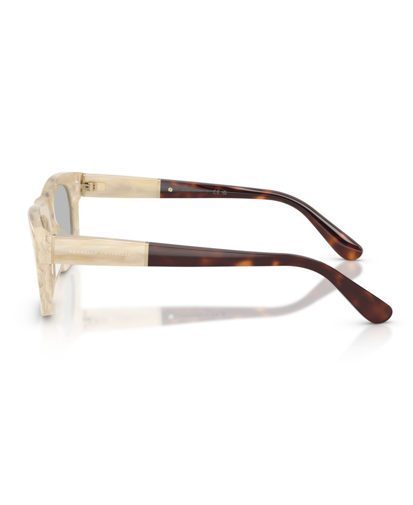 Мужские очки Brunello Cucinelli Eyeglasses, BC3018, цвет: Panama — фото 3