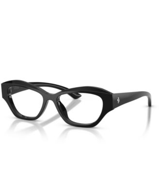 Ferrari Women's Eyeglasses, FH4013U - Black Shiny