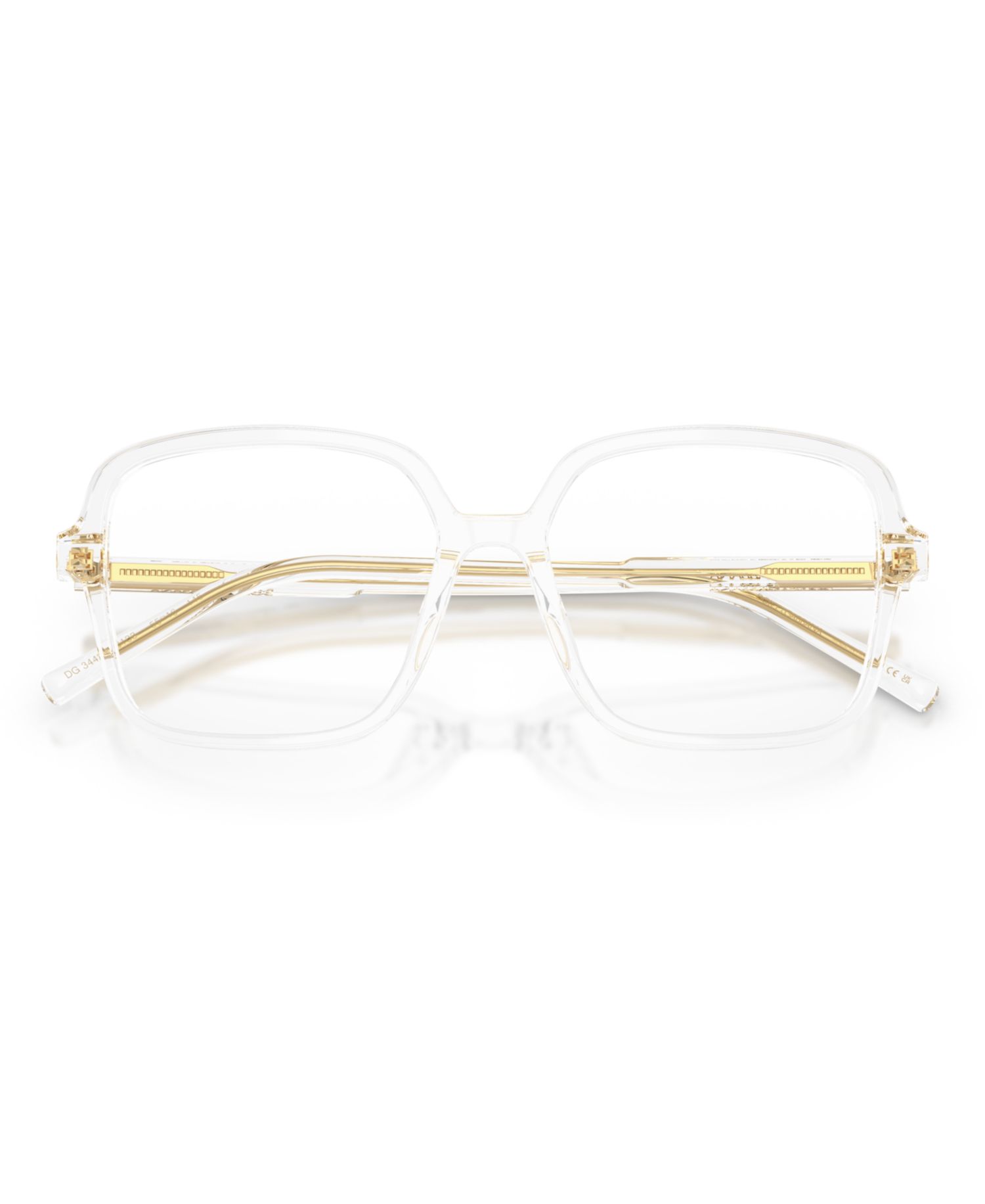 Woman Square Plastic DG3442 Eyeglasses