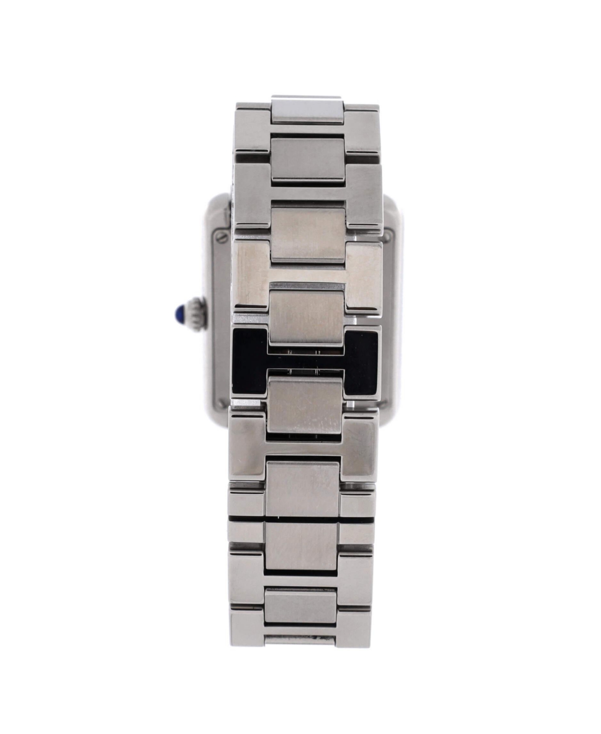 Pre-Owned Cartier Tank Solo Quartz Watch in Stainless Steel 24mm