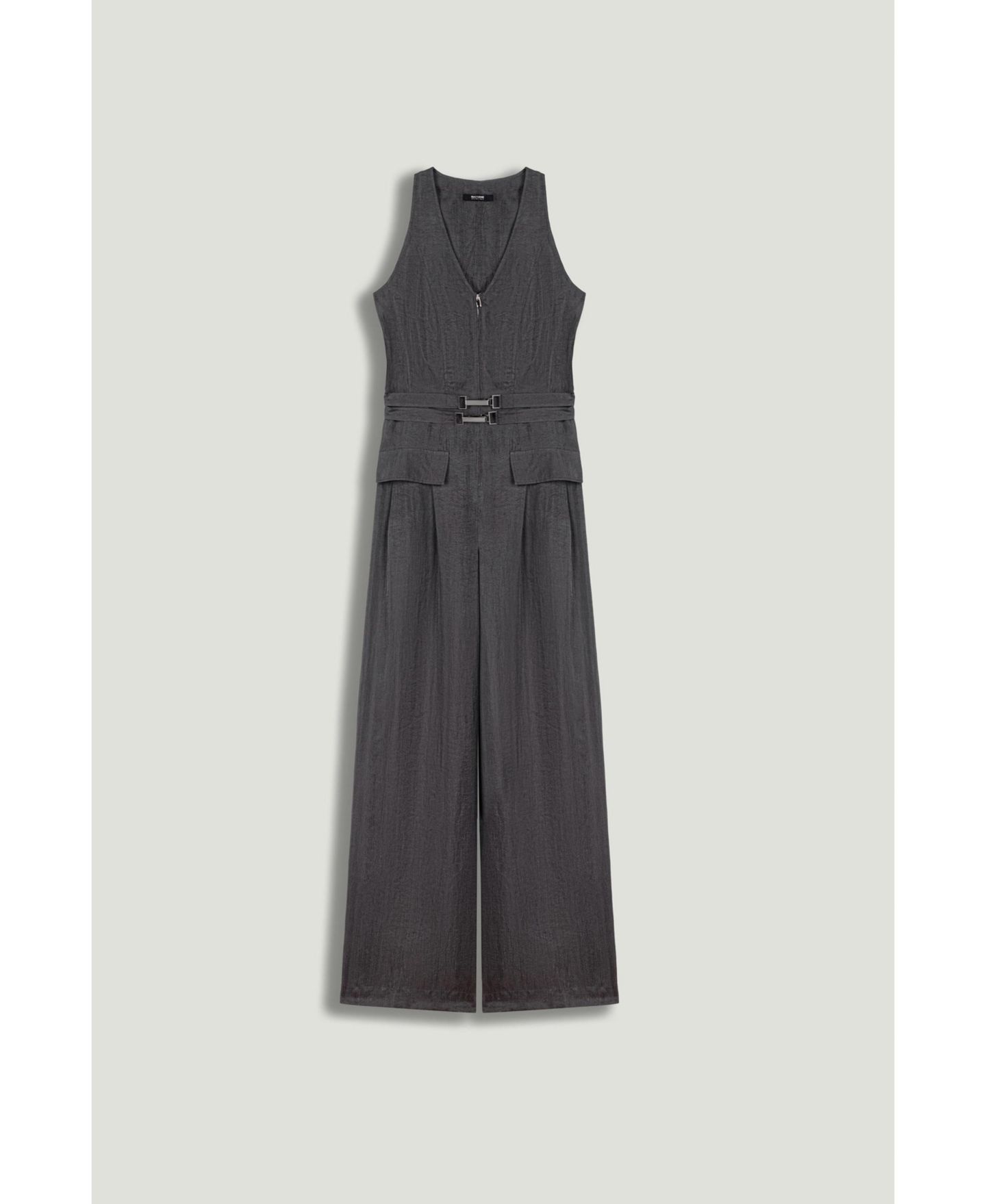 Женский комбинезон NOCTURNE Metal Belt Detail Jumpsuit, цвет: Антрацитовый — фото 6