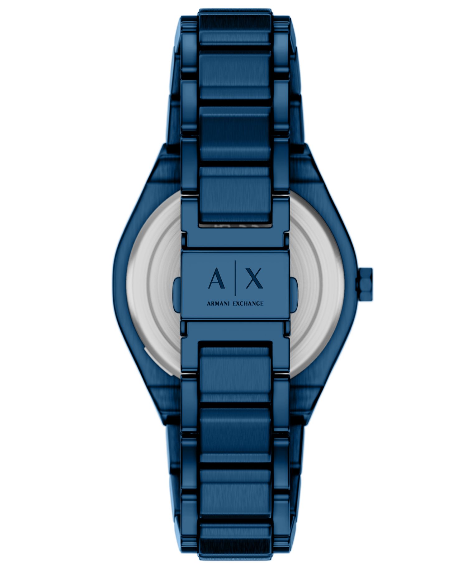 Armani Exchange Women's Sync Quartz Blue Stainless Steel Watch 36mm