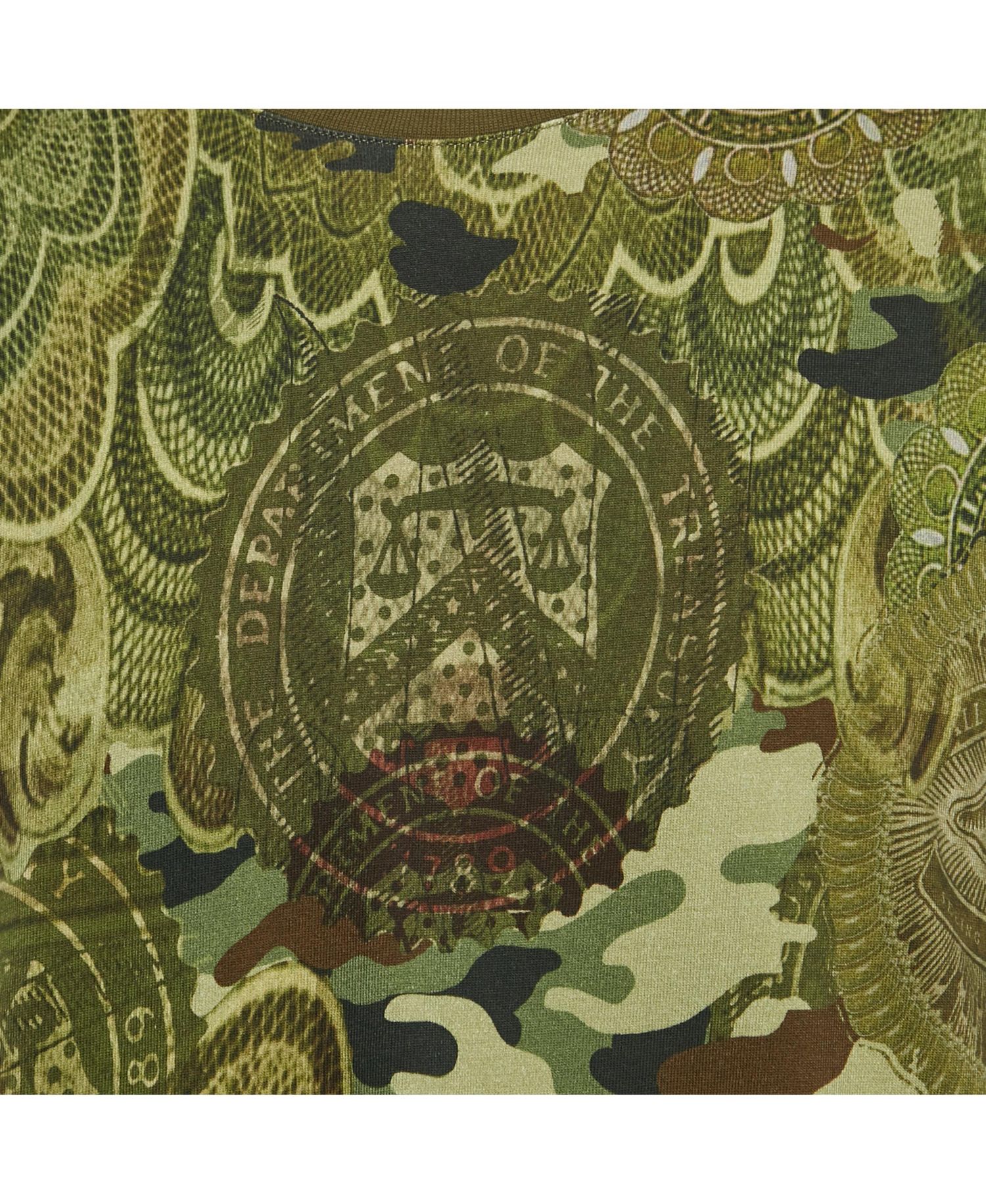Men's Camouflage Print Jersey T-Shirt