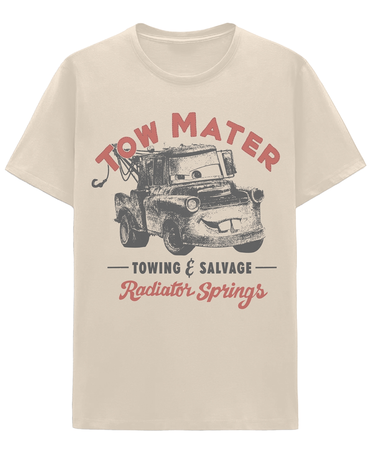 Hybrid Apparel Men's Disney Pixar Cars Tow Mater Graphic T-Shirt