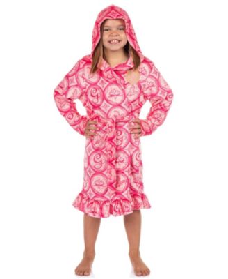 Girls' Kids Robe Glinda The Good Witch Robe Embroidered G Logo Fleece Bathrobe