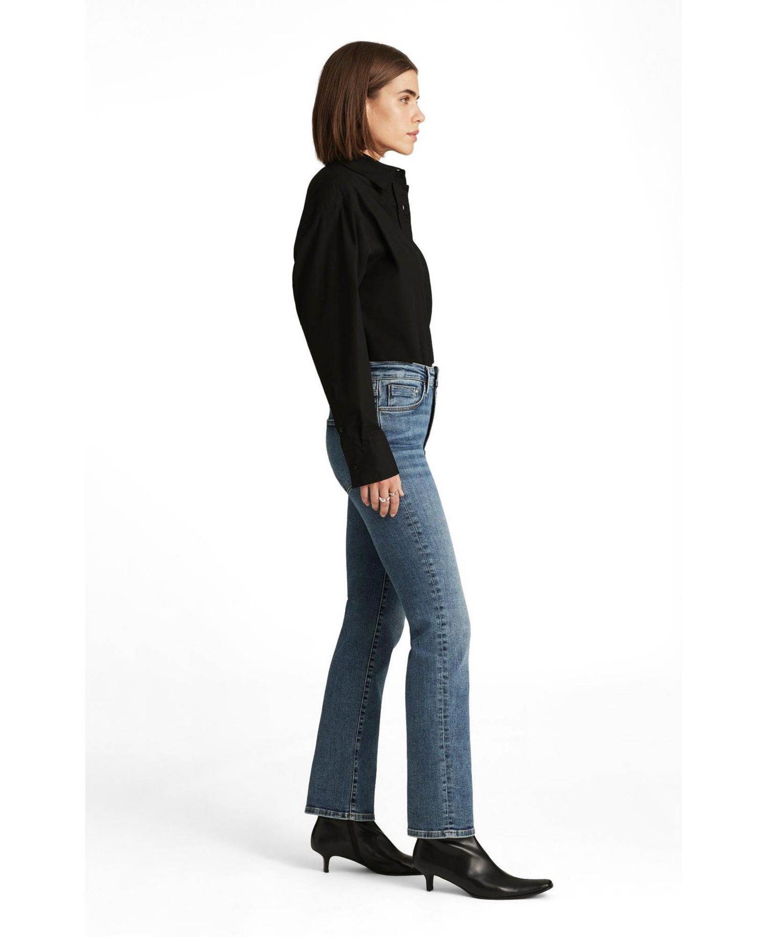 Women's Kendra High Rise Straight Leg Jeans