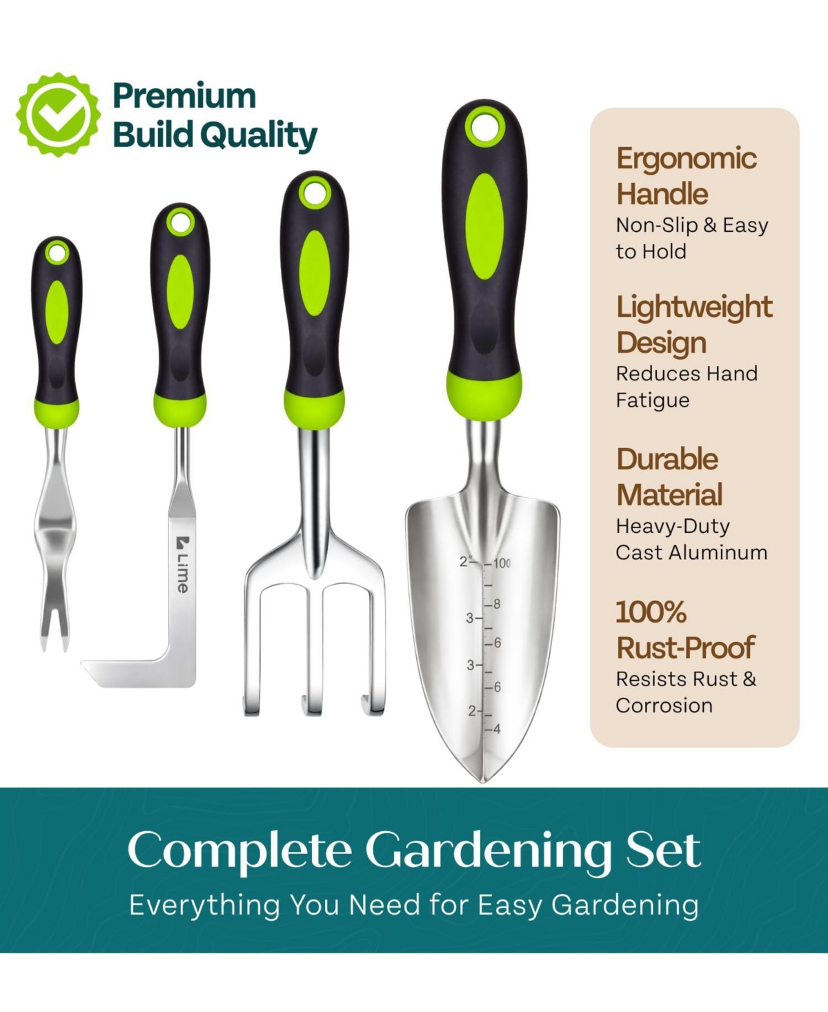 Xdovet Heavy Duty Gardening Tools Floral Gift Set